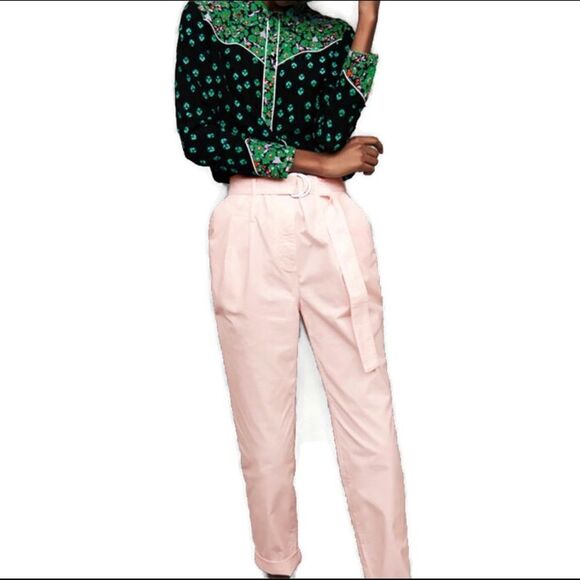 NWT Maje Pale Pink Jeans Sz XS - Picture 2 of 9